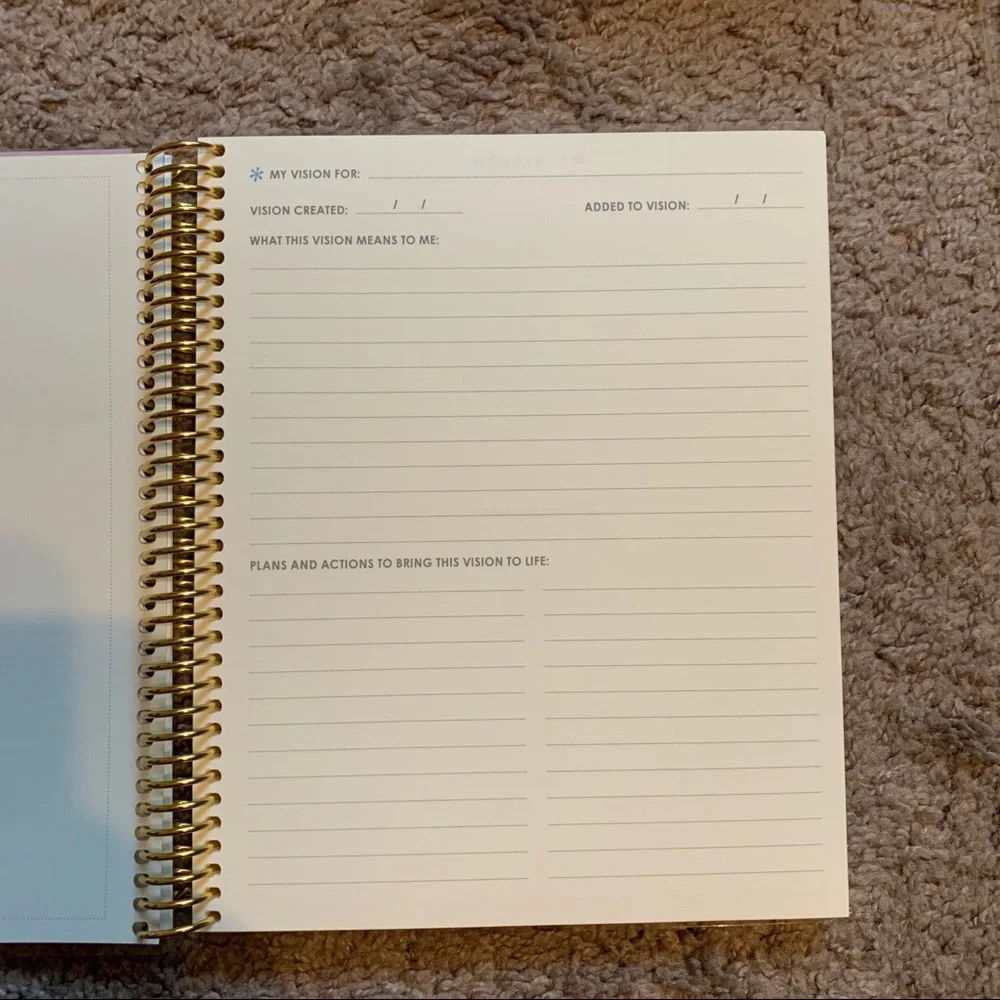 Erin Condren Seasonal Surprise Box Vision Journal Coiled Notebook